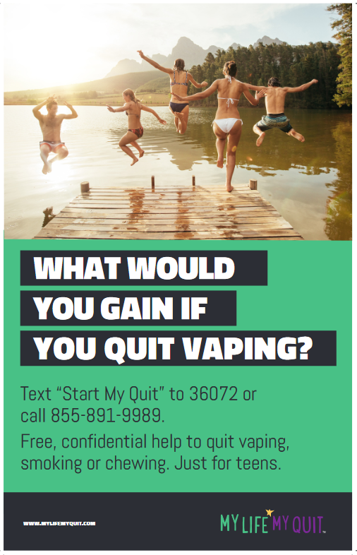 My Life My Quit Poster